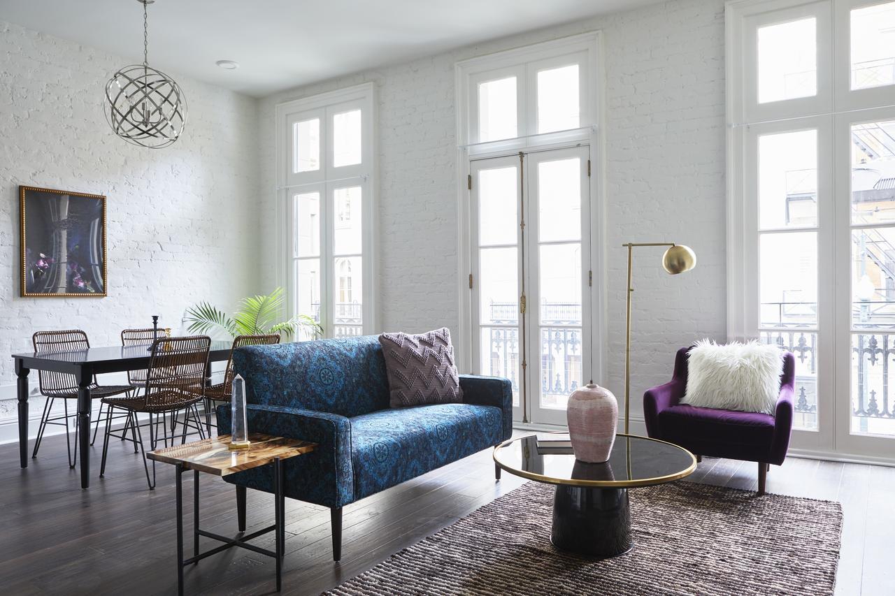 Suite mit Kingsize-Bett und Balkon
